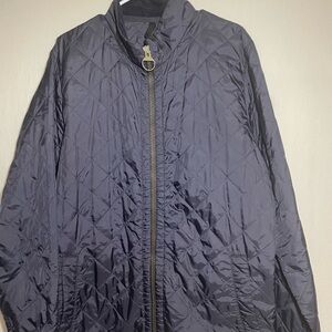 Barbour Dark Blue Quilted Performance Jacket